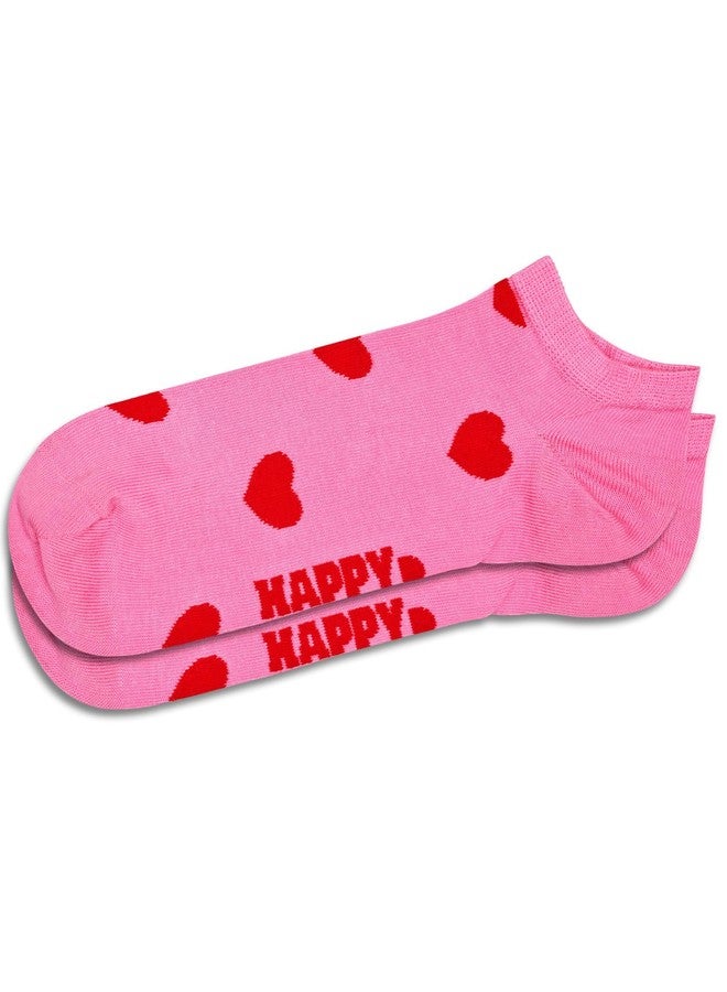 Happy Socks Hearts Low Sock | Love in Every Step | Cotton Blend | Men & Women (EU 41-46) - Image 1
