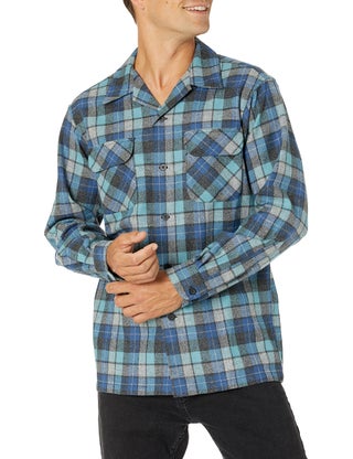 Pendleton Men Long Sleeve Classic Fit Board Wool Shirt, Blue/Green Original Surf Plaid-30789, Small - pzsku/Z216A6AE3C80837BBB20FZ/45/1749372345/8dc26de4-da42-4b2e-8c3f-74327205f4c3