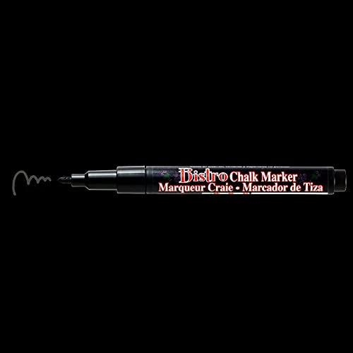 Uchida of America 482-C-1 Bistro Chalk Markers with Extra Fine Tip, Black - Image 3