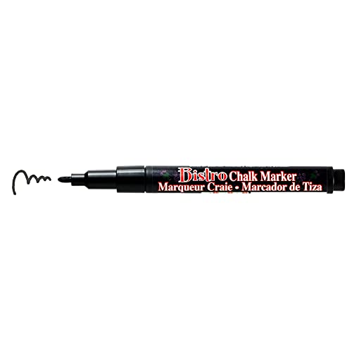 Uchida of America 482-C-1 Bistro Chalk Markers with Extra Fine Tip, Black - Image 4