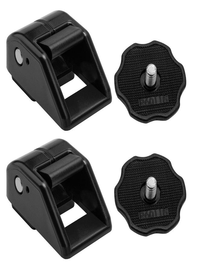 Dimakung Football Helmet Chinstrap Part Kit for Riddell Speedflex, Including Football Helmet Thumb Screws & Chin Strap Cam Lock Housings for Riddell Youth & Adult Facemask Chinstrap Parts - Image 1