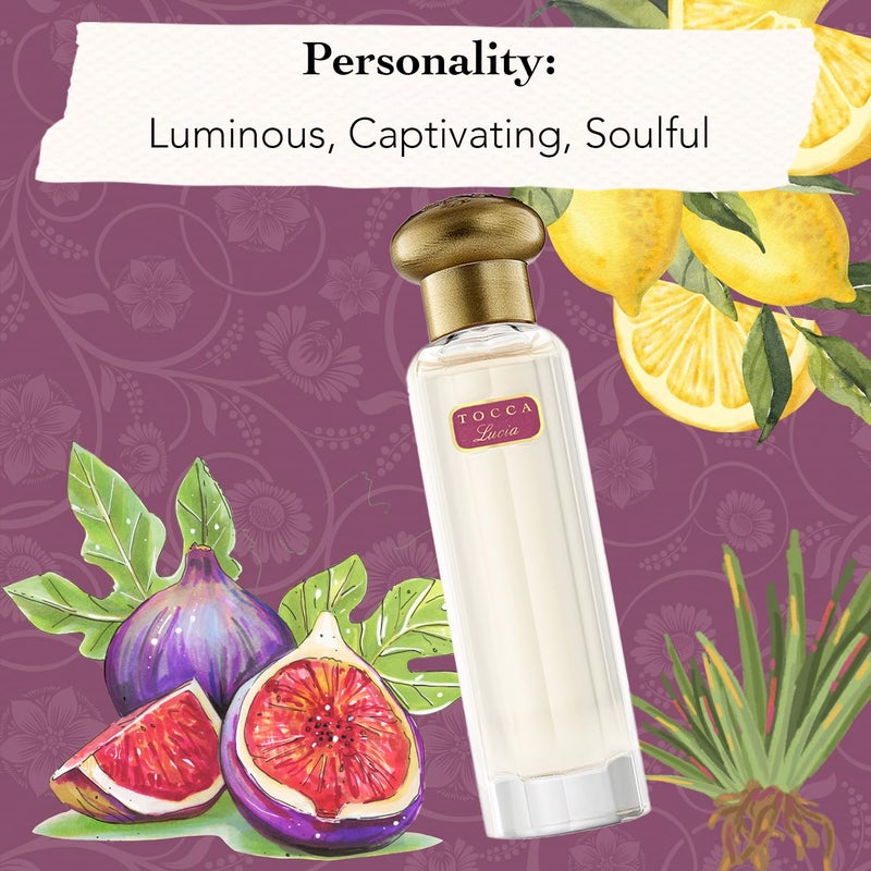 Tocca Lucia Women's Perfume, 0.68 oz. (20 ml) - Fresh Floral Fragrance Featuring Italian Lemon, Fig and Vetiver - Image 4