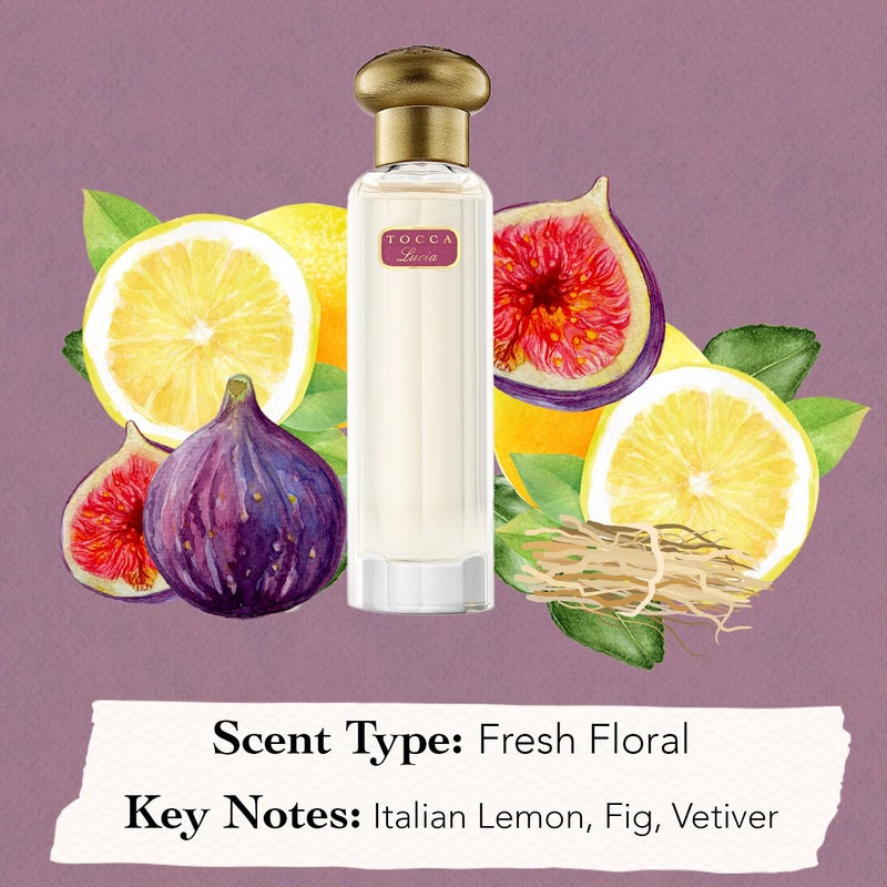 Tocca Lucia Women's Perfume, 0.68 oz. (20 ml) - Fresh Floral Fragrance Featuring Italian Lemon, Fig and Vetiver - Image 5