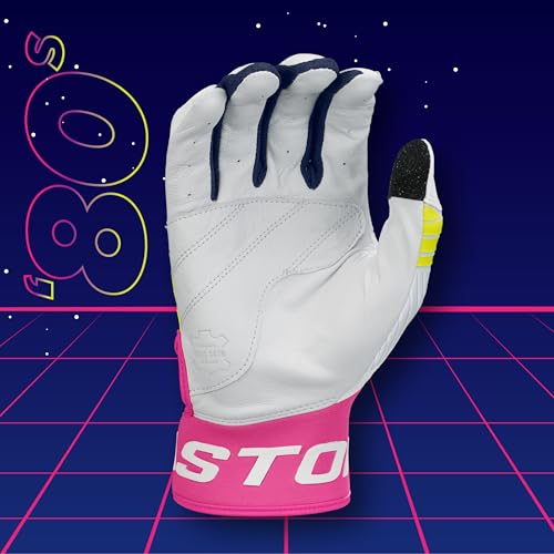 Easton | Adult Walk-Off ETHOS Baseball Batting Gloves | Eighties | Medium - Image 3