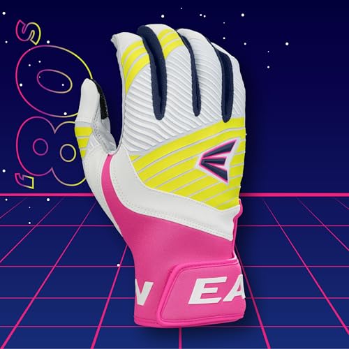 Easton | Adult Walk-Off ETHOS Baseball Batting Gloves | Eighties | Medium - Image 2