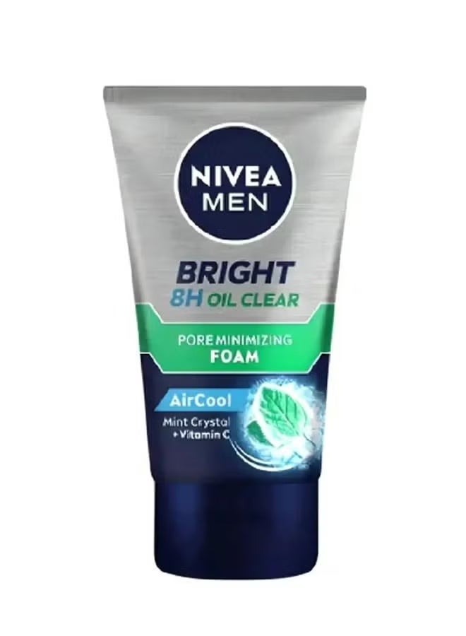 Bright 8h Oil Clear Pore Minimizing Facial Foam 100ml
