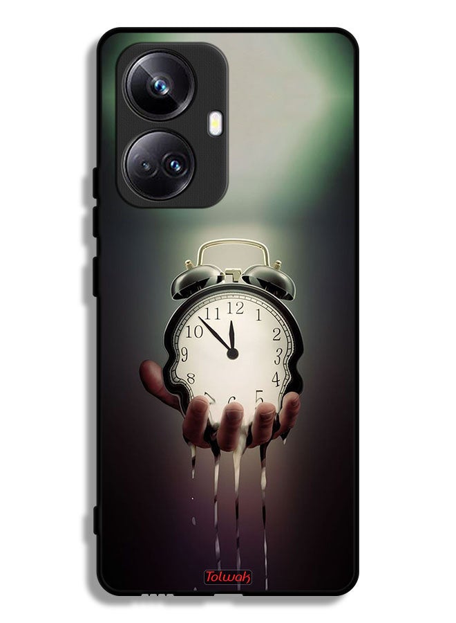 Tolwak Realme 10 Pro Plus Protective Case Cover Clock - Image 1