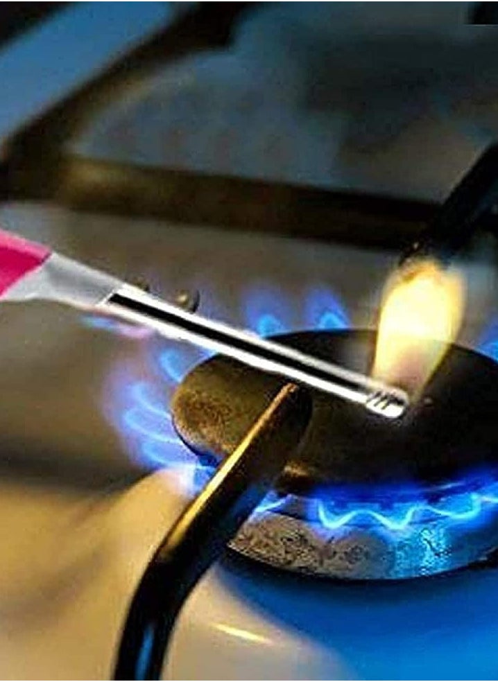GO2CAMPS 3 Pcs Kitchen Gas Lighters,Incense Charcoal Lighter,Bakhoor Charcoal Lighter,Lighter for BBQ, Butane Stove Lighter, Cooking Torch Culinary Lighter Butane Refillable (Butane Not Included)  - Image 4