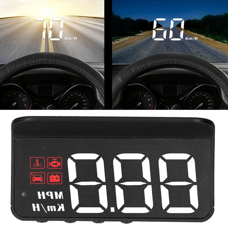 ciciglow عرض رأس OBD2 من ciciglow - جهاز عرض سرعة السيارة متعدد الوظائف - Image 4