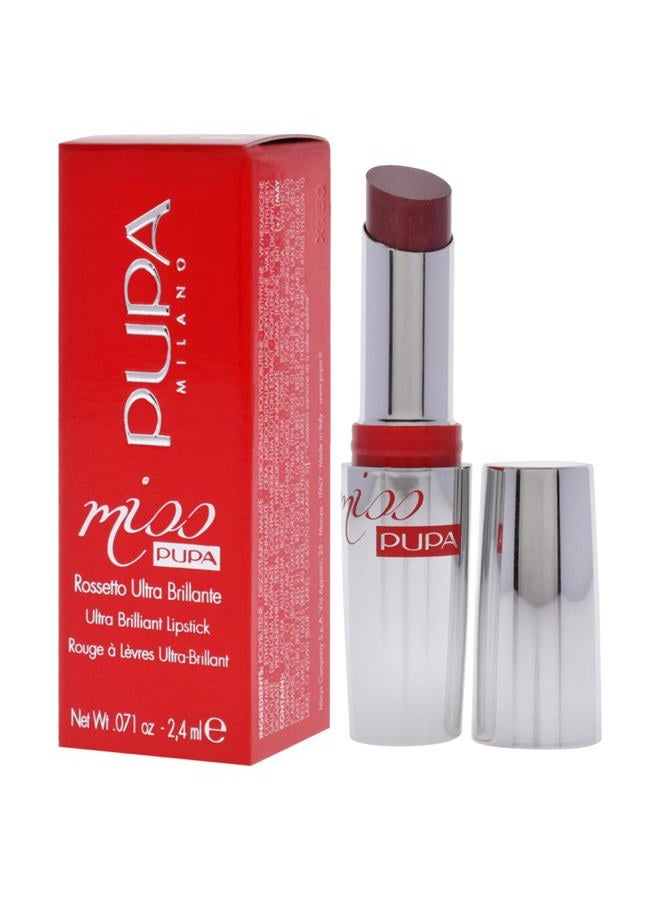 PUPA Milano Miss Milano Lipstick - Creamy, Ultra Pigmented Color For Lips - Nourishing Formula - Crystal-Effect Lipstick - Ultimate Boost Of Volume And Hydration - 603 Upper East Side - 0.071 OZ - Image 4