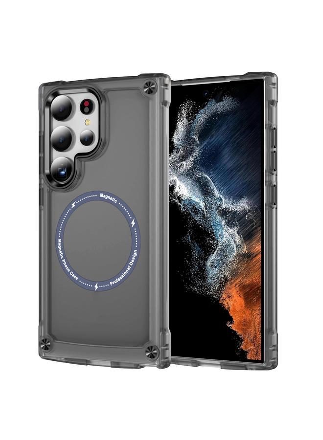 S-TOP Case For Samsung Galaxy S24 Ultra 5G Skin Feel TPU + PC MagSafe Magnetic Phone Case - Image 1