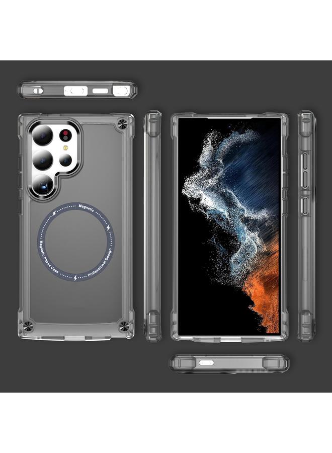 S-TOP Case For Samsung Galaxy S24 Ultra 5G Skin Feel TPU + PC MagSafe Magnetic Phone Case - Image 2