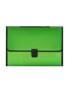 Deluxe 13-Pocket Expanding File Green  - Image 1
