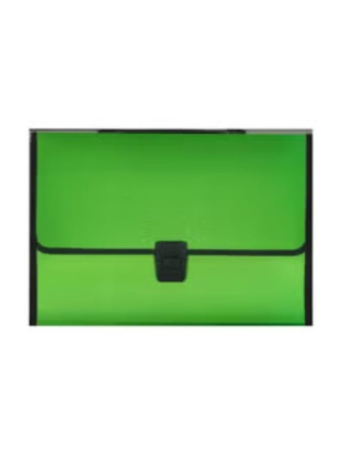 Deluxe - 13-Pocket Expanding File Green - Image 1