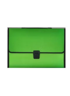 Deluxe 13-Pocket Expanding File Green  - Image 2