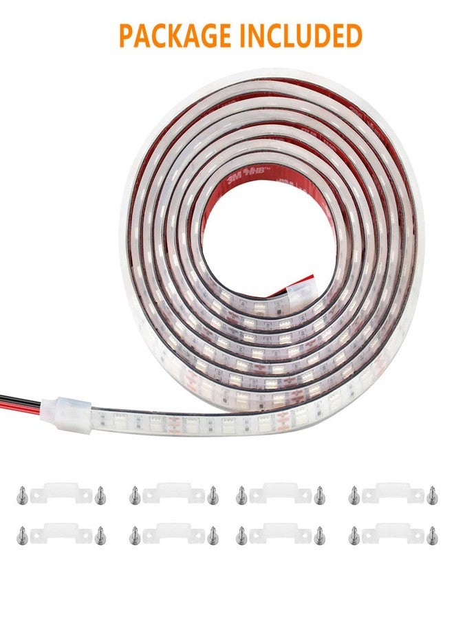 ROLiGHTiC Marine Submersible Boat LED Strip Lights, 12V 8FT IP68 Waterproof Underwater Boat Lights, Boat Interior Lights, Boat Deck Lights Courtesy Lights for Fishing Pontoon Kayak Boats, White - Image 5