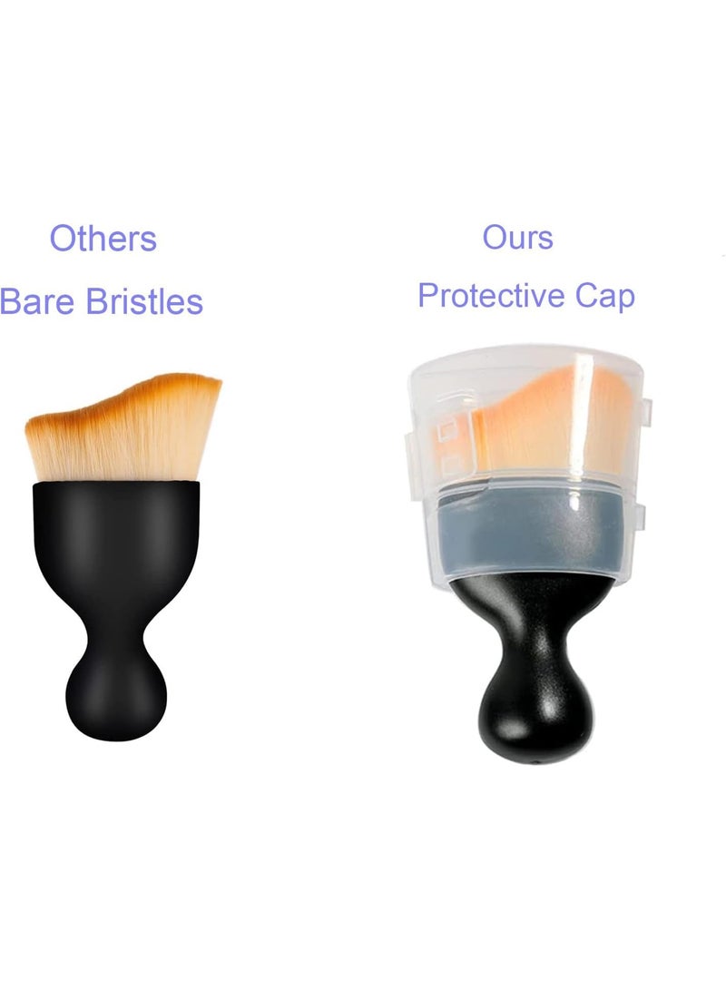 Car Interior Detailing Brush, Super Soft Dust Cleaning Tool with Protective Cap for Dashboard, Vents, Leather - Image 1