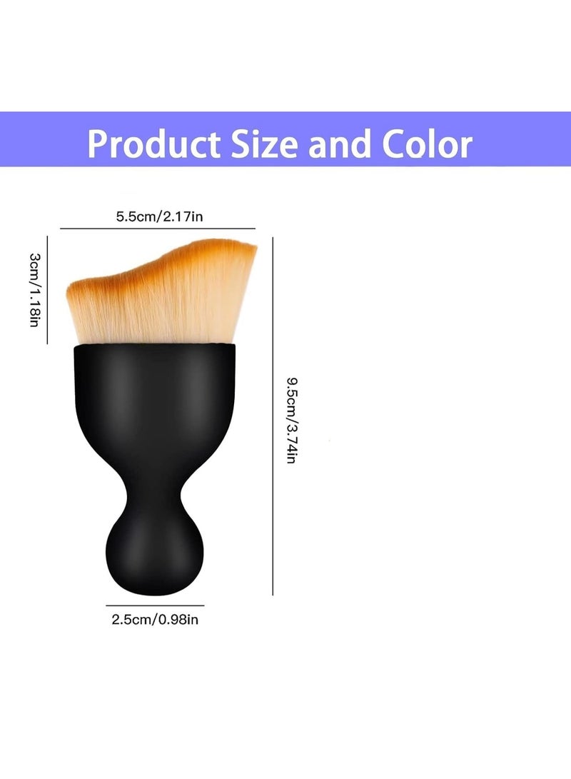 Car Interior Detailing Brush, Super Soft Dust Cleaning Tool with Protective Cap for Dashboard, Vents, Leather - Image 4