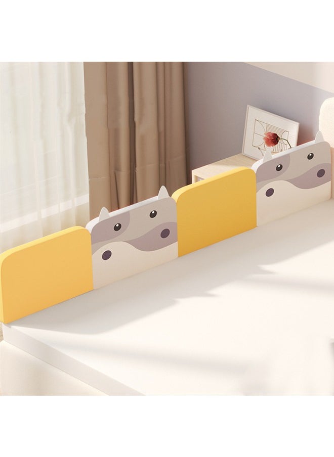 Beauenty - Ultrathick Baby Bed Rail Guard for Toddlers, Kids Safety Bed Fence Baby's Bedrail, Easy to Get in or Out of Bed with Mattress Support, Free Combination and Adjustable Height, 50cm, 1 Piece - Image 1