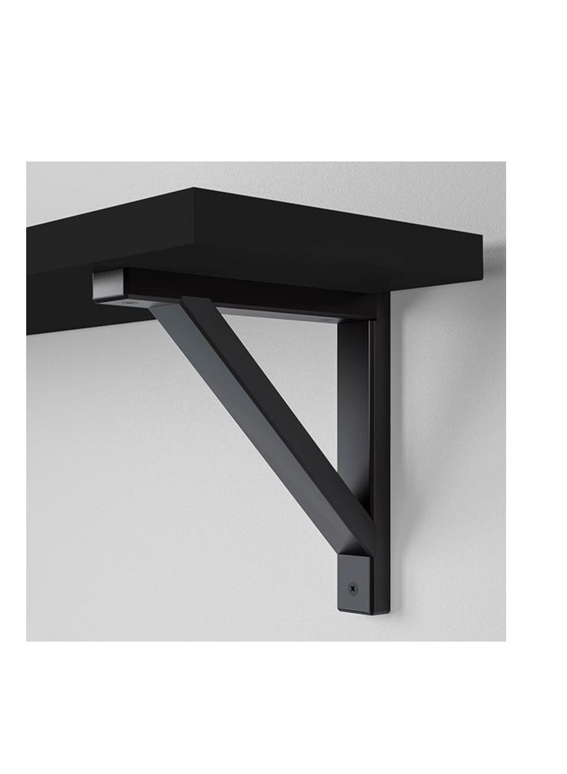 Home Gallery Wall Shelf – Sleek Black Floating Shelf for Home Décor, Photo Frames, Plants & Collectibles – Modern Design, Easy to Install, Perfect for Living Room or Bedroom Display  - Image 2