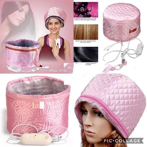 T TOPLINE Hair Care Thermal Head Spa Cap Treatment with Beauty Steamer Nourishing Heating Cap, Spa Cap For Hair, Steamer For Women - Image 3