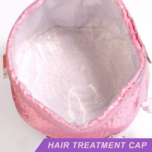 T TOPLINE Hair Care Thermal Head Spa Cap Treatment with Beauty Steamer Nourishing Heating Cap, Spa Cap For Hair, Steamer For Women - Image 2