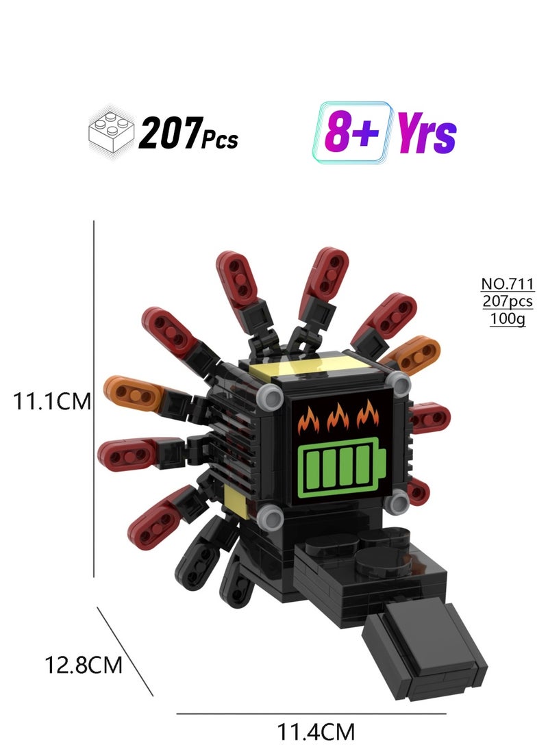 XiuWoo Zoonomaly Building Block Set Game ZooBuilding Block for Kids Fans Birthday Choice for Boys Girls