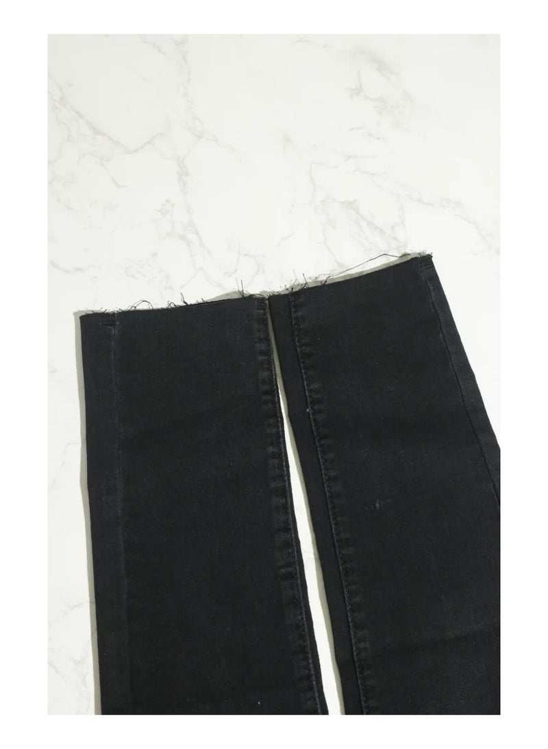 بونكا بنطلون جيز نسائي_ جينز باللون الاسود من بونكا - Image 2