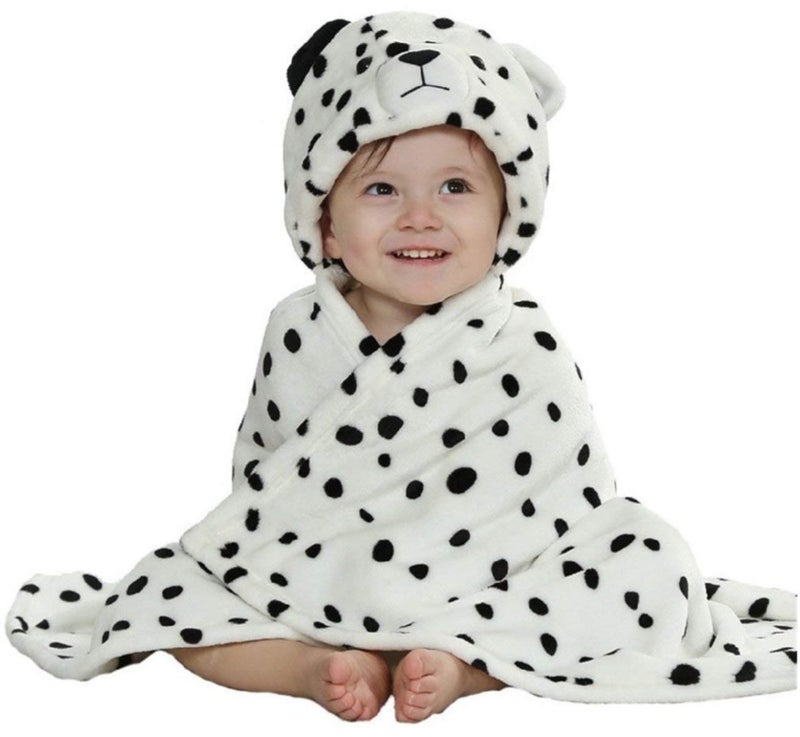 BRANDONN ULTRA SOFT ORGANIC SIDE BORDER PREMIUM BABY BATH TOWEL(WHITE) - Image 2