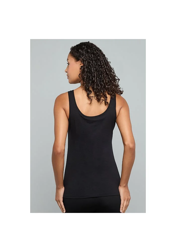 R&b  Solid Tank Top with Moulded Cup for Women | Best Price UAE