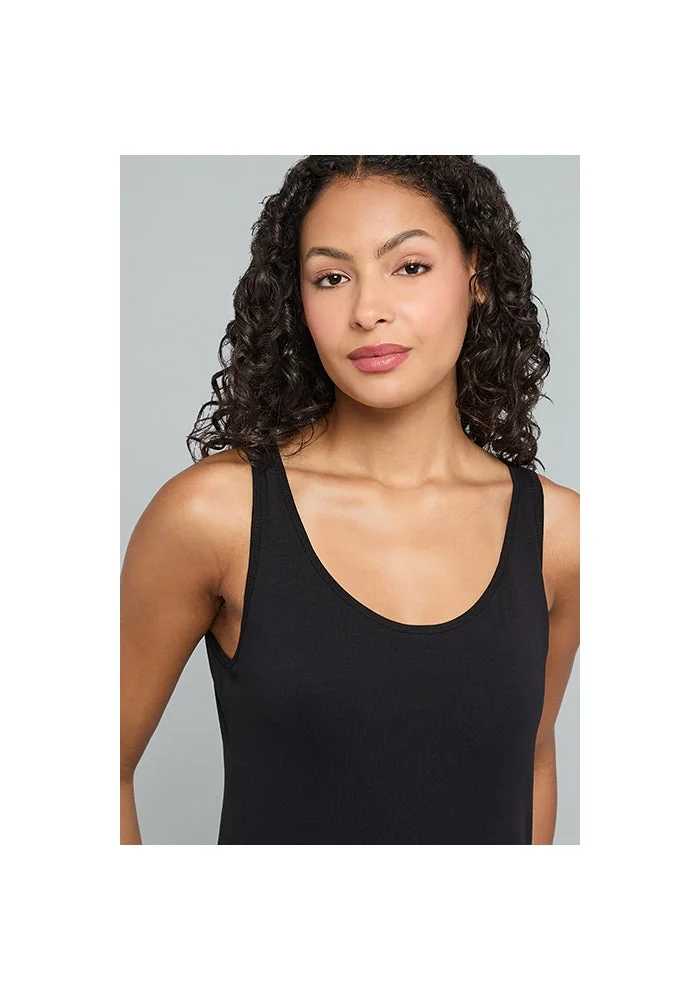 R&b  Solid Tank Top with Moulded Cup for Women | Best Price UAE