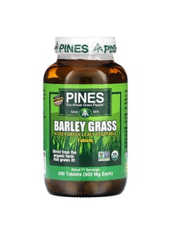 Pines International Pines International, Barley Grass, 500 Tablets  - Image 1