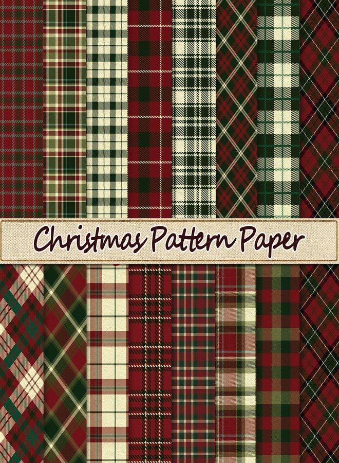 Whaline ورق زينة عيد الميلاد بنمط واهلين 30 قطعة، ورق كرافت مزخرف مزدوج الوجه لصنع بطاقات يدوية وزينة ألبومات الصور، 11.8 × 11.8 بوصة - Image 1