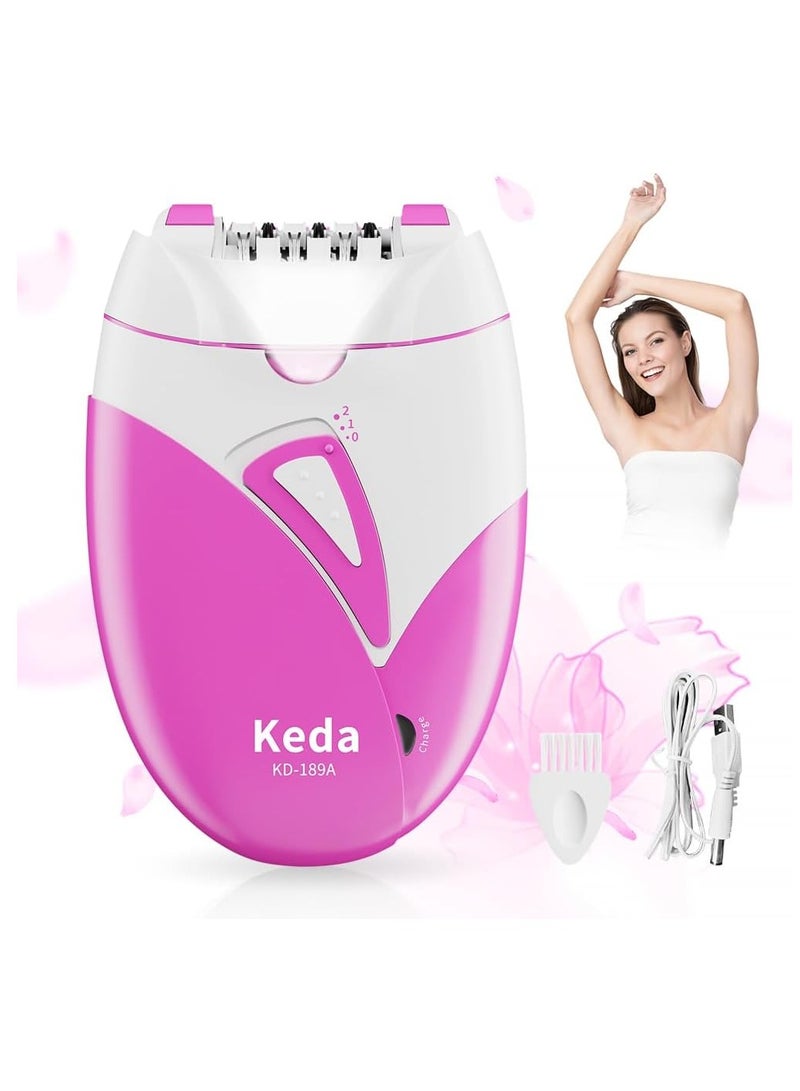Keda Ladies Hair Removal Machine, Electric Hair Remover for Women, Facial Epilator Shaver Trimmer Shaving Machine for Bikini, Face, Legs, Arms - Image 1