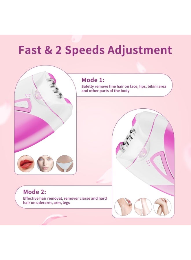 Keda Ladies Hair Removal Machine, Electric Hair Remover for Women, Facial Epilator Shaver Trimmer Shaving Machine for Bikini, Face, Legs, Arms - Image 5