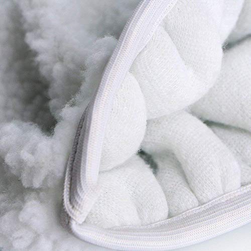 AIVS Wool Buffing Polishing Pads Bonnets Waxer Pads Sanding On Car Buffer Bonnets Polisher,5 Pieces (5"-6") - Image 5