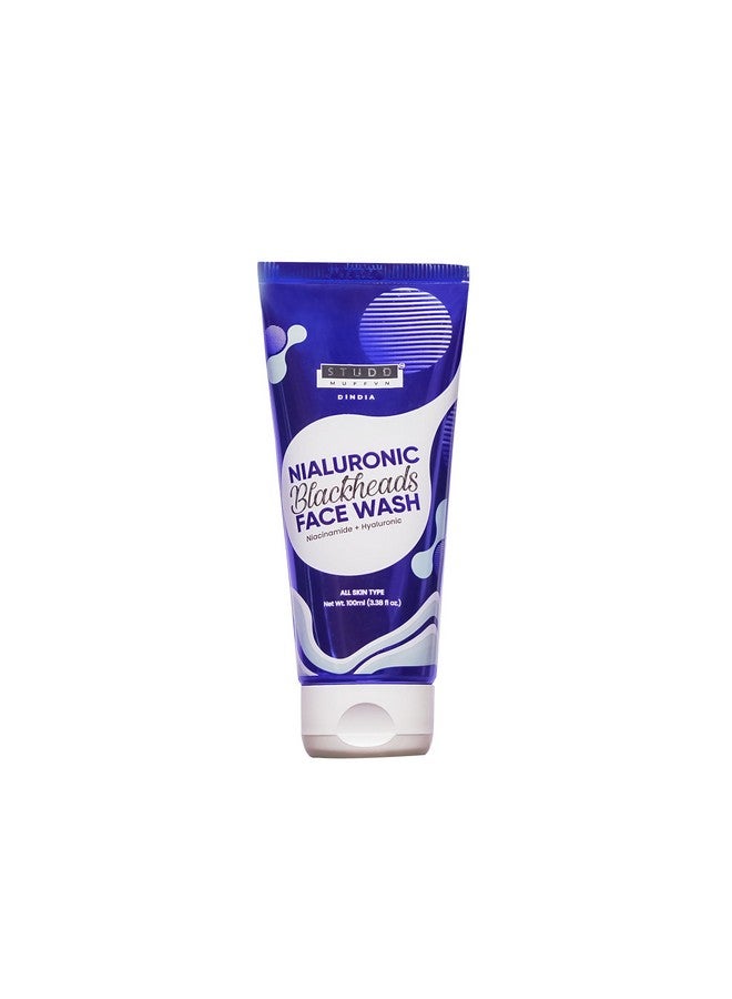Studd Muffyn | Nialuronic Blackheads Face Wash 100ml | Removes Blackheads - Image 1