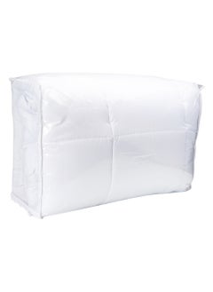 Home-Tex Design Luxury Hometex Design Mattress Topper with plain white fabric 200x200 cm for king size bed  - Image 4