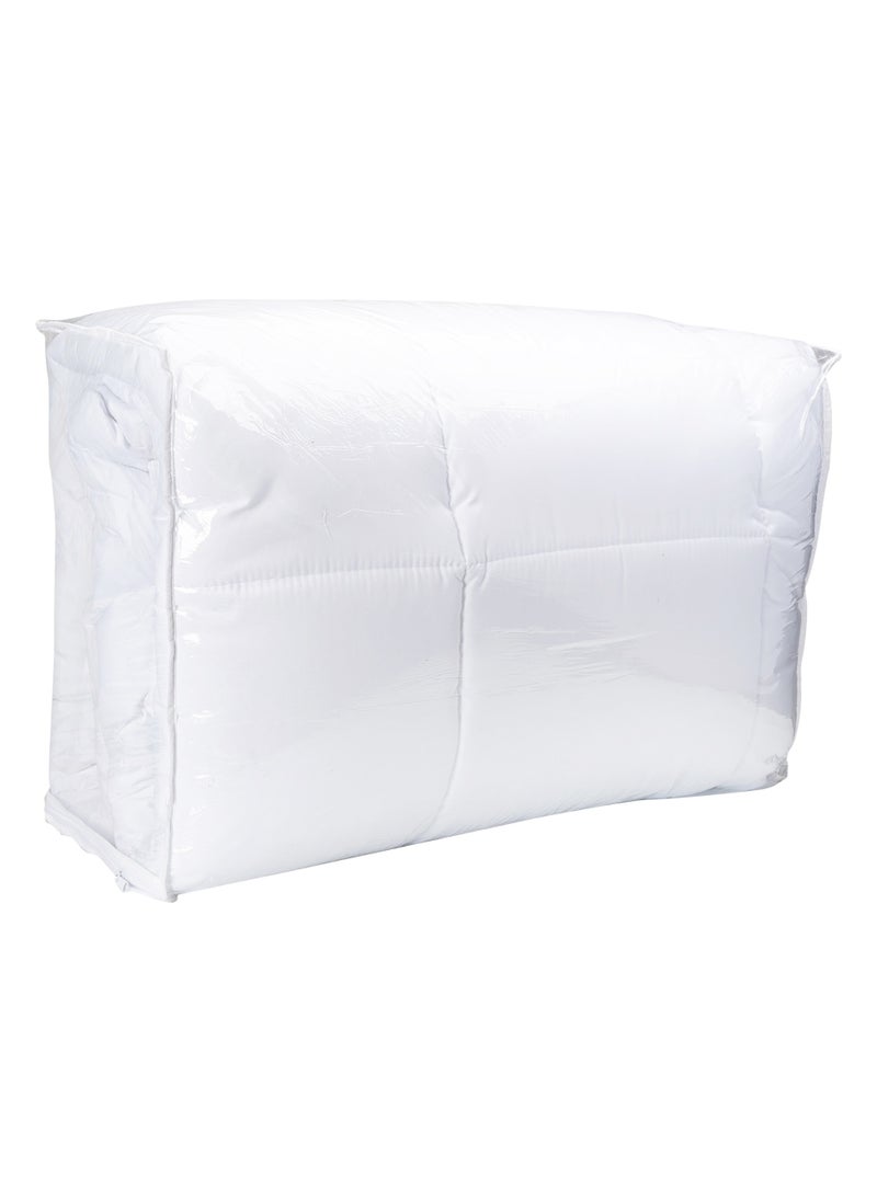 Home-Tex Design - Luxury Hometex Design Mattress Topper with plain white fabric 200x200 cm for king size bed - Image 1
