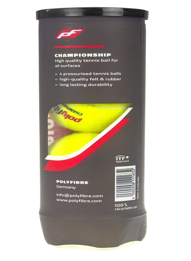 Polyfibre Germany - Championship Tennis Ball (Can of 4 Balls) - Image 4