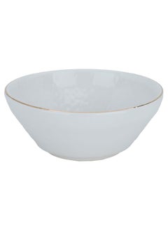 White porcelain soup bowl with gold font, 10 cm - pzsku/Z216B773FB729B513C6FDZ/45/_/1722251675/68514f0c-6a50-40dc-9c99-01acbc64363a