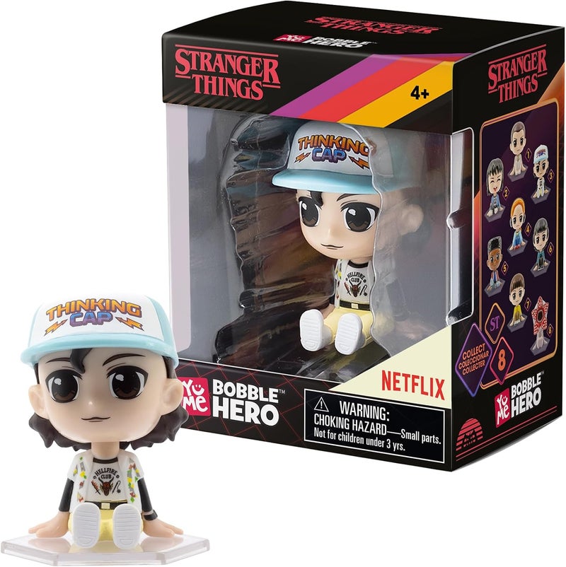 يومي Stranger Things Bobble Hero Window Box – داستن هندرسون، قطع تذكارية، تصميمات حصرية برخصة رسمية - Image 3