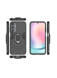 Generic Rotating Ring Holder | Military Grade Armor | Bumper Back Cover for Samsung Galaxy A24 / A25 5G  - Image 2