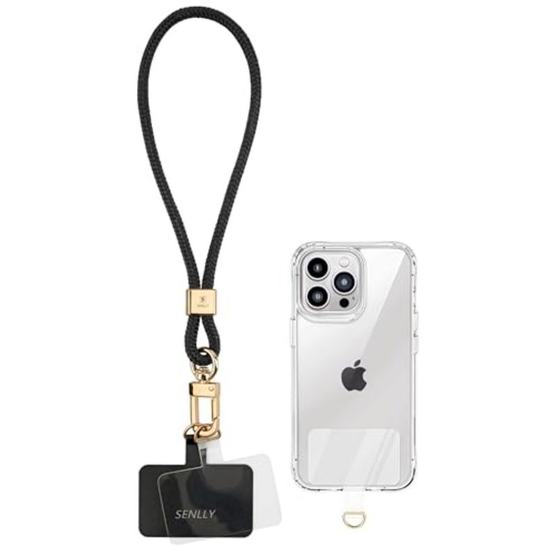 Phone Wristlet Lanyard with Ultra Thin Patch, Original Minimalist Design Wrist Strap Compatible All Smartphone - Image 1