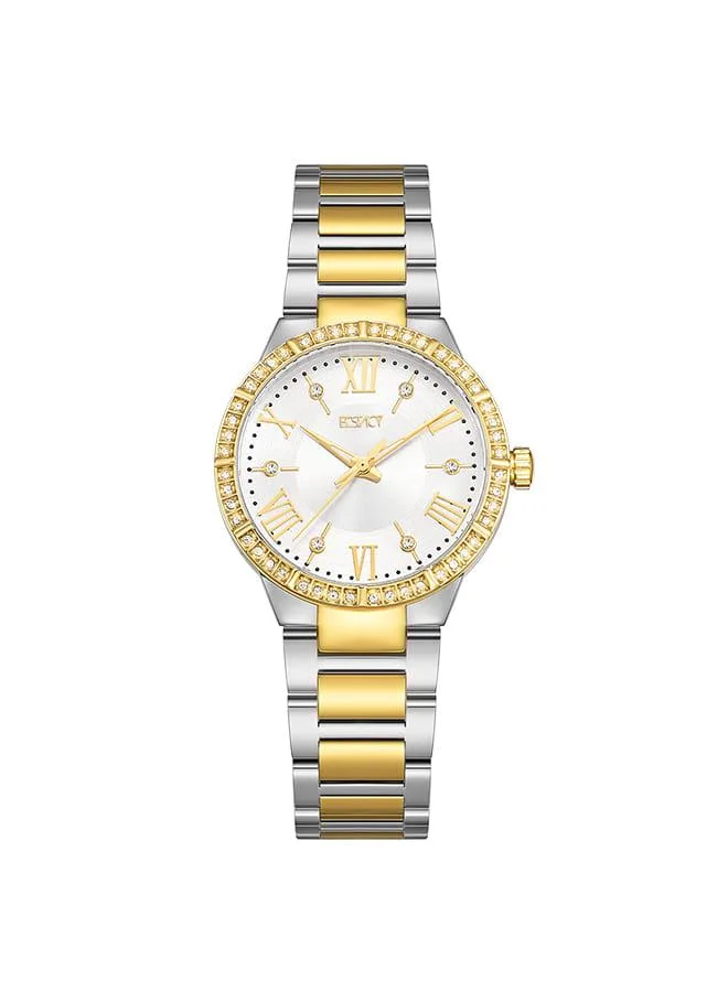 إكستاسي Women's Stainless Steel Analog Watch E23514-TBTS - 37 mm
