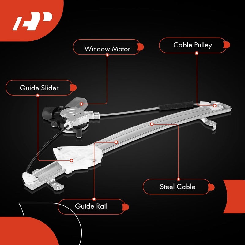 A-Premium Window Regulator with Motor for Subaru Legacy/Outback 2015-2019 Front Left - Image 5