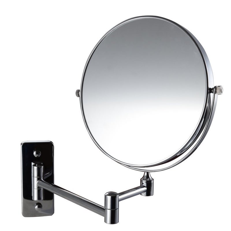 Magik 10x Magnification TwoSided Swivel Wall Mount Mirror 8Inch Polished Chrome 10X