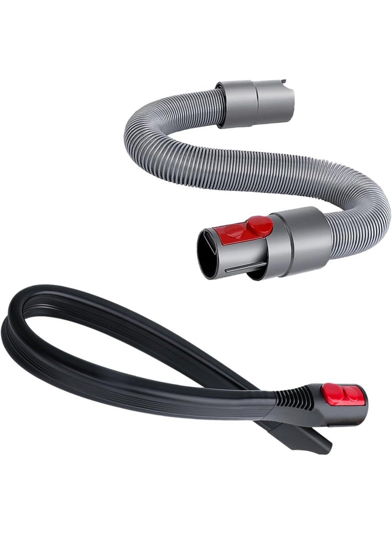 23'' Flexible Crevice Tool & Extension Hose Attachments for Dyson GEN5 G5 V15 V11 V10 V8 V7 Cordless Vacuum, Perfect Cleaning Replacement Accessories Bundle for Dryer Vent, Car Detailing, Corners,Gaps - Image 1
