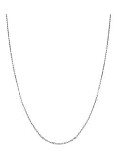 Generic Silver Necklace for men 2.5mm Box Chain Solid 925 Sterling Silver  - Image 2