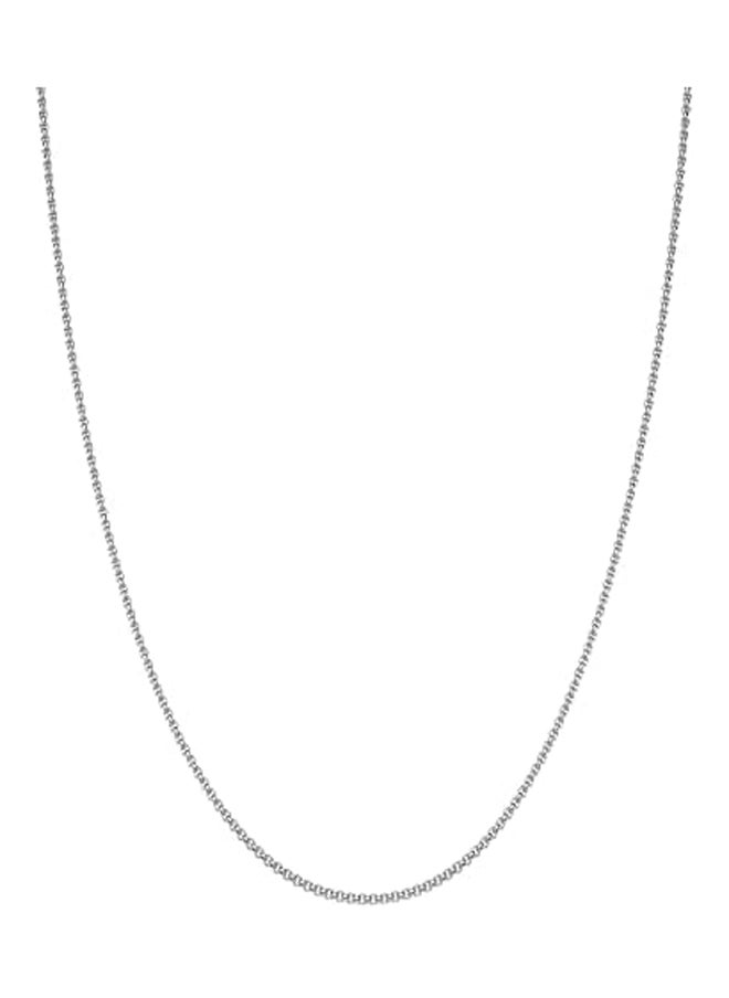 Generic - Silver Necklace for men 2.5mm Box Chain Solid 925 Sterling Silver - Image 1